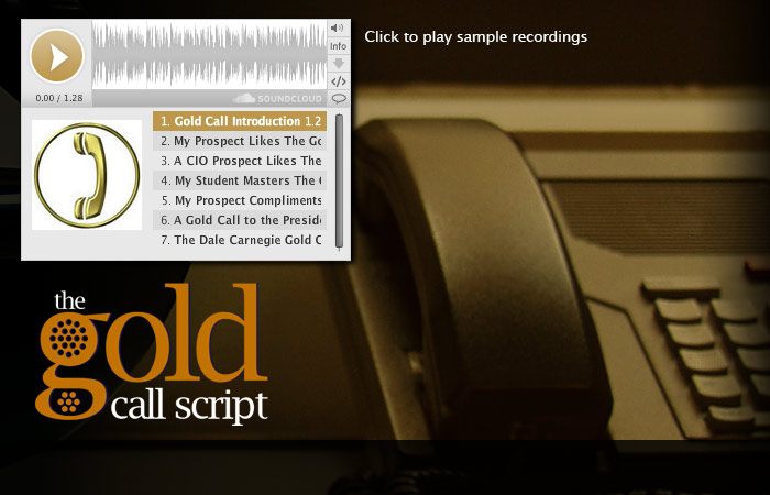 Gold Call Script